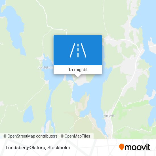 Lundsberg-Olstorp karta