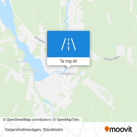 Geijersholmsvägen karta
