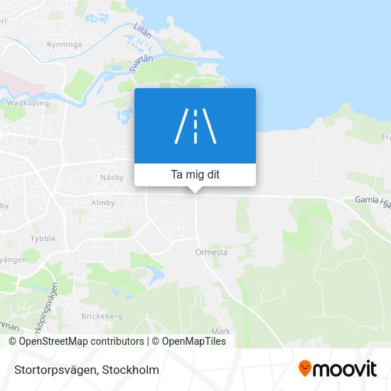 Stortorpsvägen karta