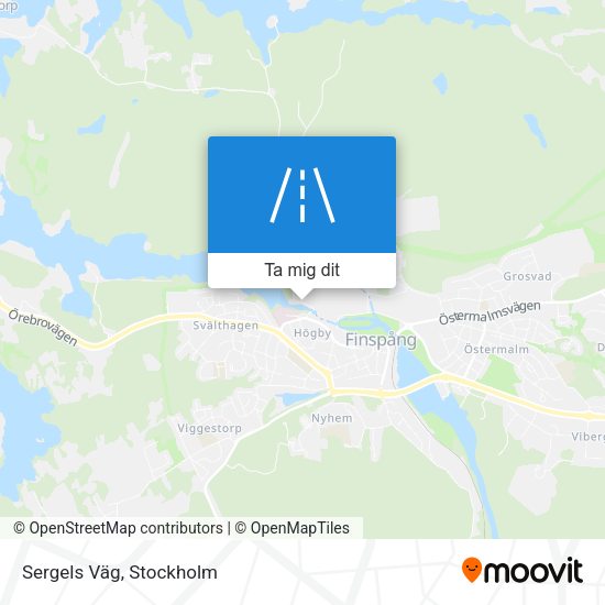 Sergels Väg karta