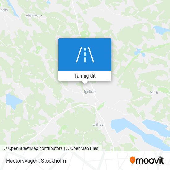 Hectorsvägen karta