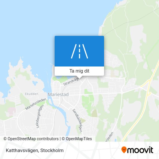 Katthavsvägen karta