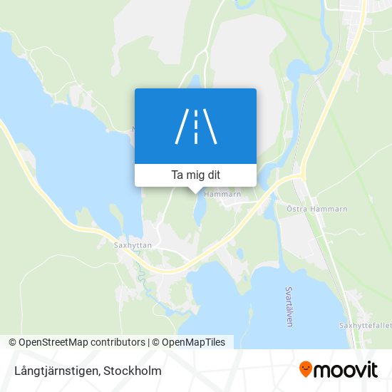 Långtjärnstigen karta