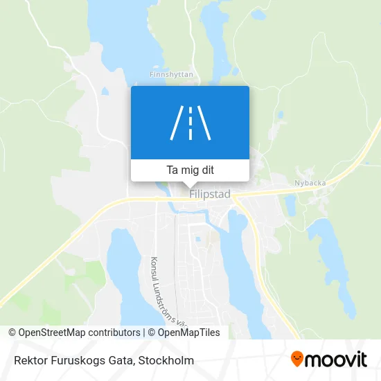 Rektor Furuskogs Gata karta