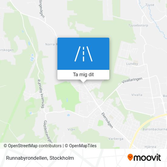Runnabyrondellen karta