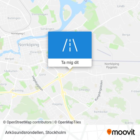Arkösundsrondellen karta