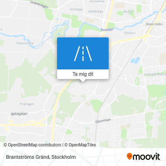 Brantströms Gränd karta