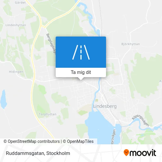 Ruddammsgatan karta