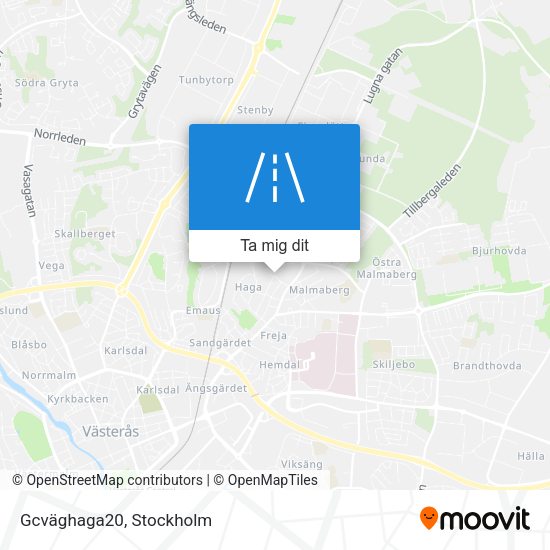 Gcväghaga20 karta