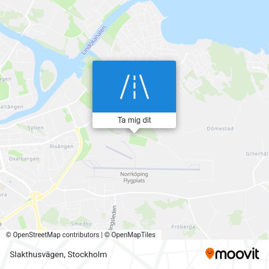 Slakthusvägen karta