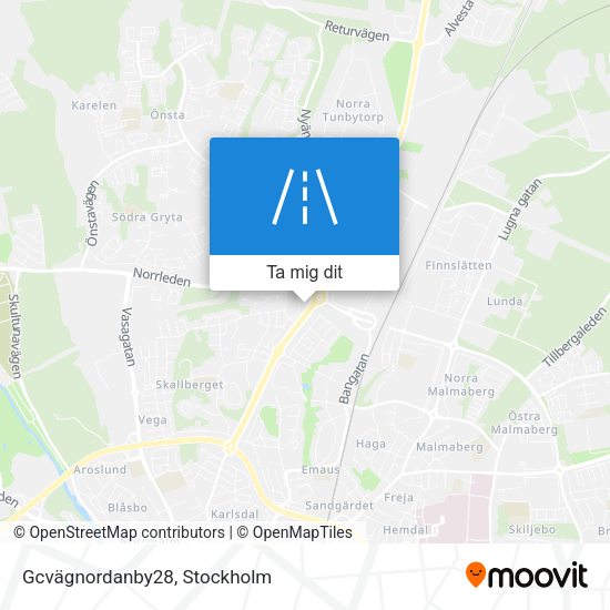 Gcvägnordanby28 karta