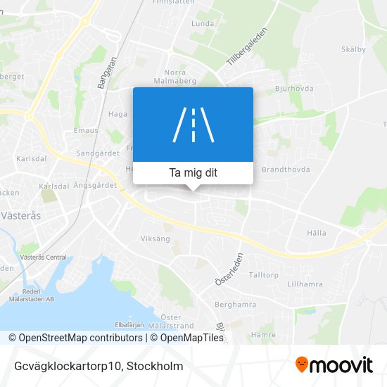 Gcvägklockartorp10 karta