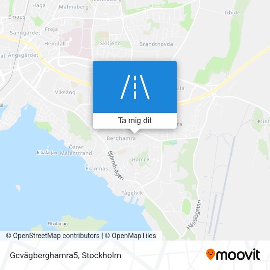 Gcvägberghamra5 karta