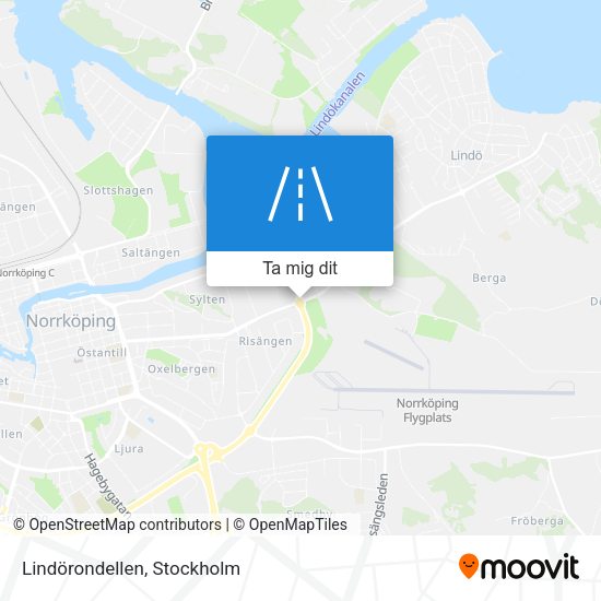 Lindörondellen karta