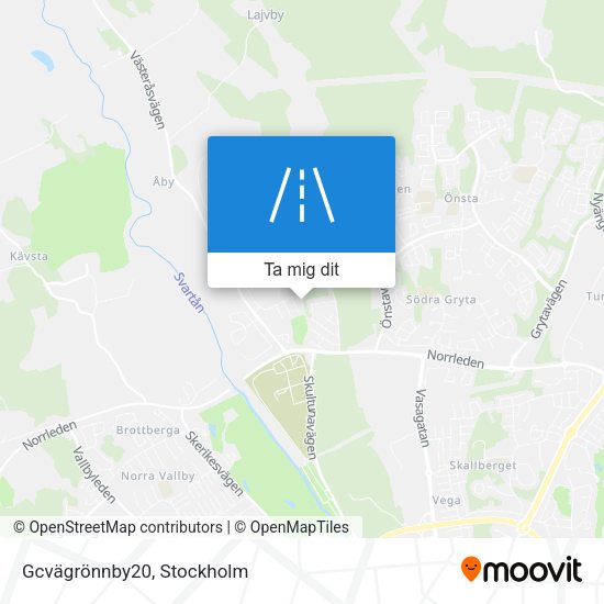 Gcvägrönnby20 karta
