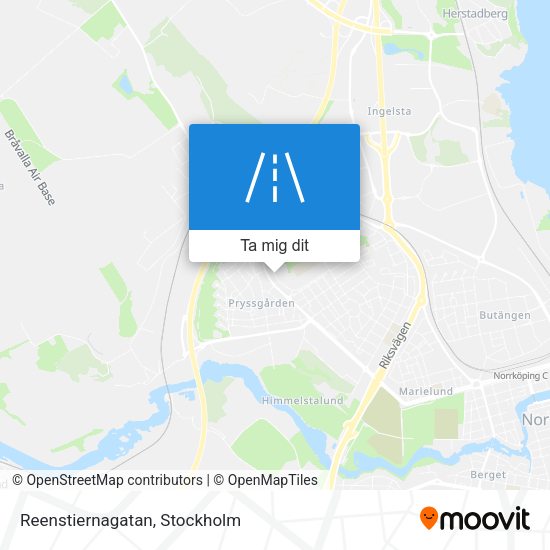 Reenstiernagatan karta