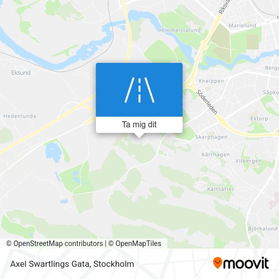 Axel Swartlings Gata karta