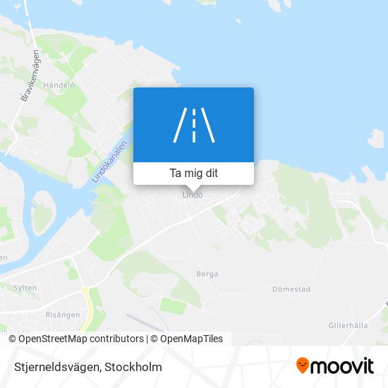 Stjerneldsvägen karta