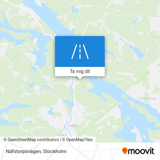 Näfstorpsvägen karta