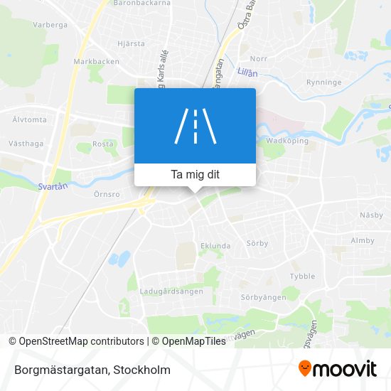 Borgmästargatan karta