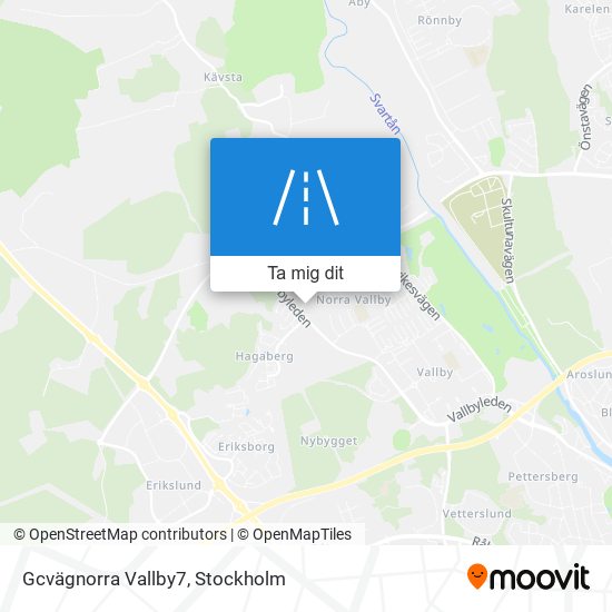 Gcvägnorra Vallby7 karta