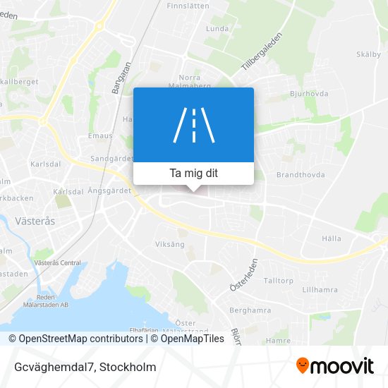 Gcväghemdal7 karta