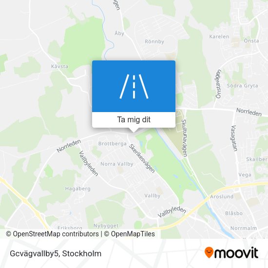 Gcvägvallby5 karta