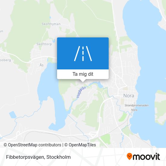 Fibbetorpsvägen karta
