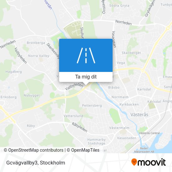 Gcvägvallby3 karta