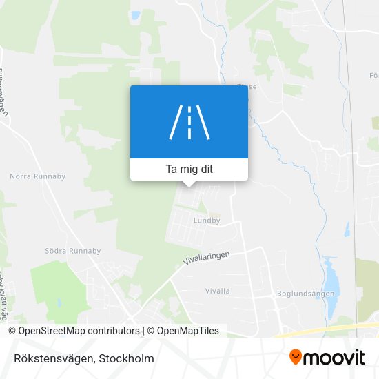 Rökstensvägen karta