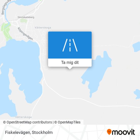 Fiskelevägen karta