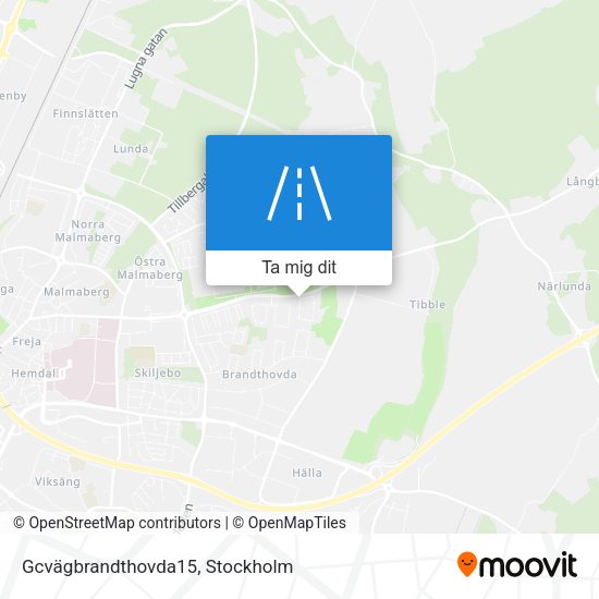 Gcvägbrandthovda15 karta