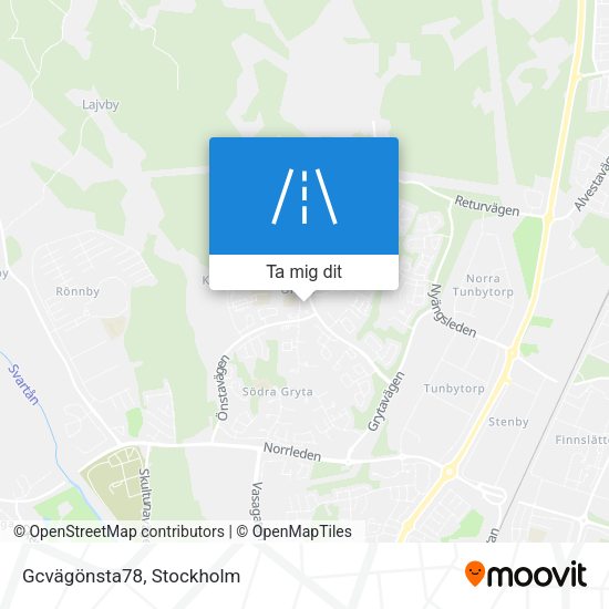 Gcvägönsta78 karta