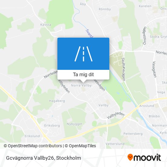 Gcvägnorra Vallby26 karta