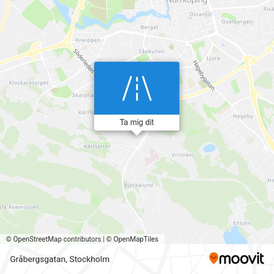 Gråbergsgatan karta