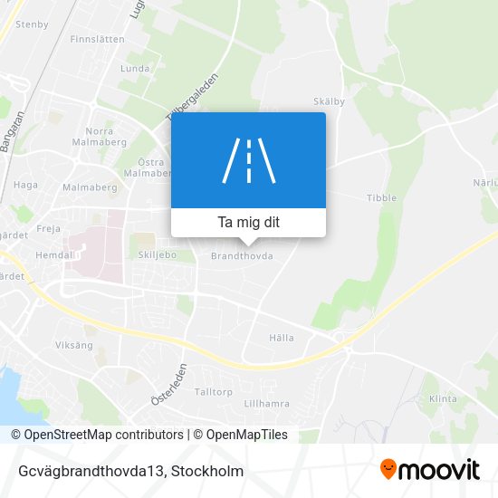 Gcvägbrandthovda13 karta
