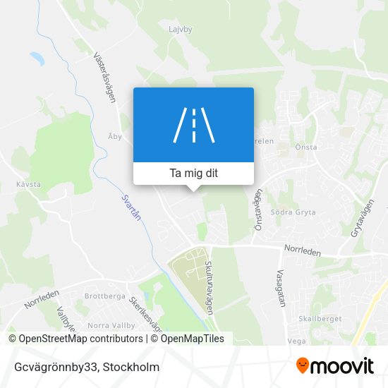 Gcvägrönnby33 karta