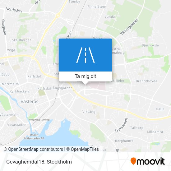 Gcväghemdal18 karta