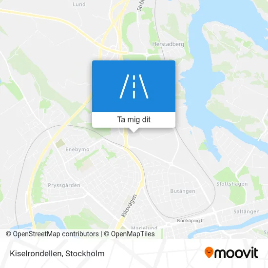 Kiselrondellen karta