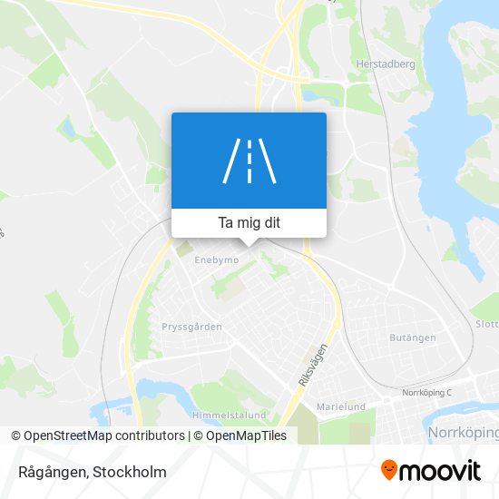 Rågången karta