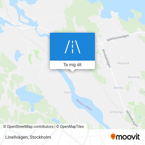 Linellvägen karta