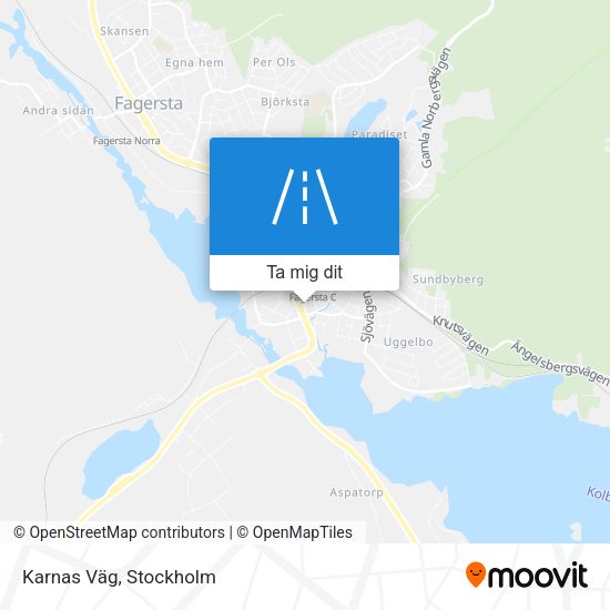 Karnas Väg karta