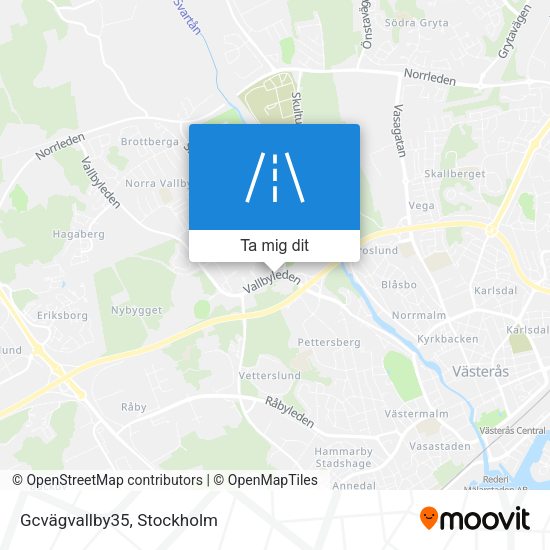 Gcvägvallby35 karta