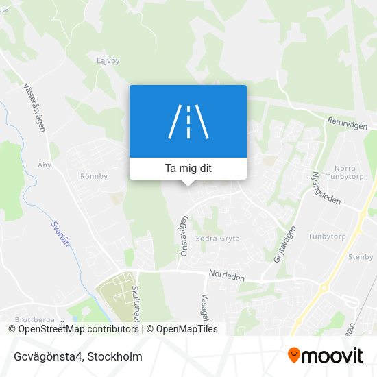 Gcvägönsta4 karta