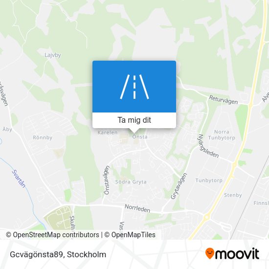 Gcvägönsta89 karta