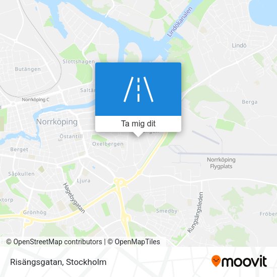 Risängsgatan karta
