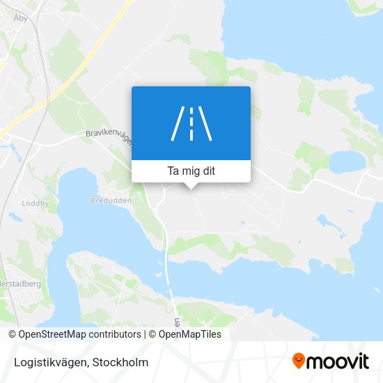 Logistikvägen karta