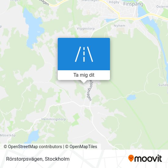 Rörstorpsvägen karta