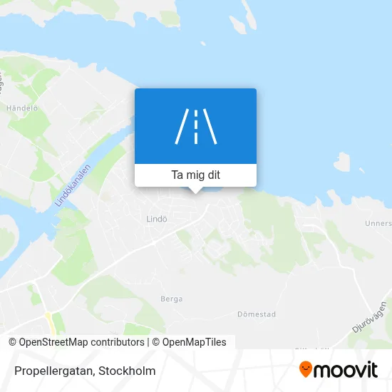 Propellergatan karta