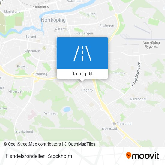 Handelsrondellen karta
